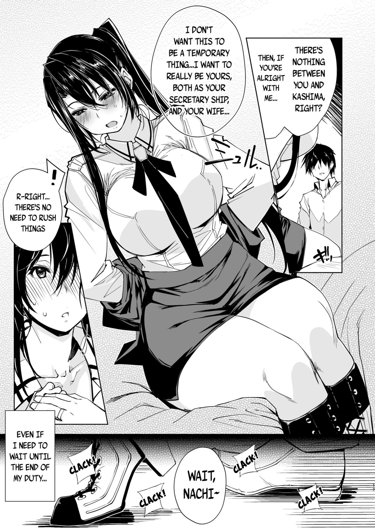 Hentai Manga Comic-Report of the Secretary Kashima 3-Read-16